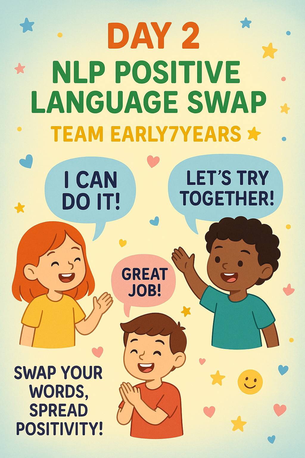 Day 2 of NLP : Positive Language Swap